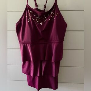Girls Justice 2 Piece Swimsuit Size 24 Plus